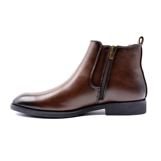 Mens Faux Leather Boots