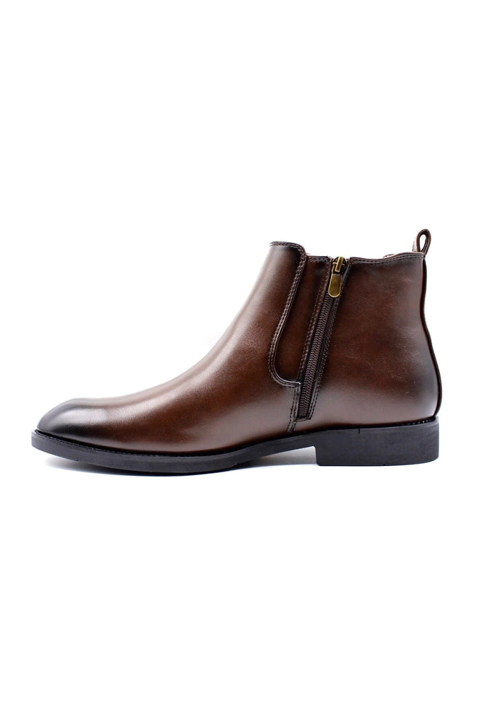 Mens Faux Leather Boots