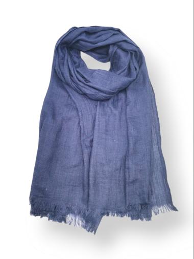 Plain cotton and modal scarf image 9