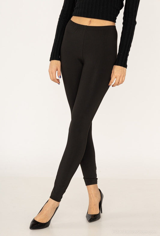Ladies Black Legging Wholesale prices image 1