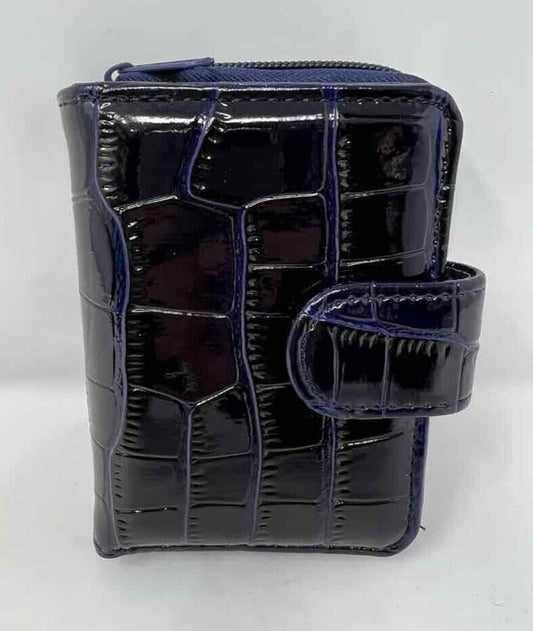 Women's Coin Purse Crocodile Pattern Multi Compartment Card Cash Money Holder image 0