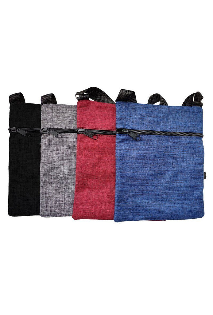 Unisex Flat Canvas Shoulder Cross Body Bag Work Utility Handbag Messenger Bag image 2