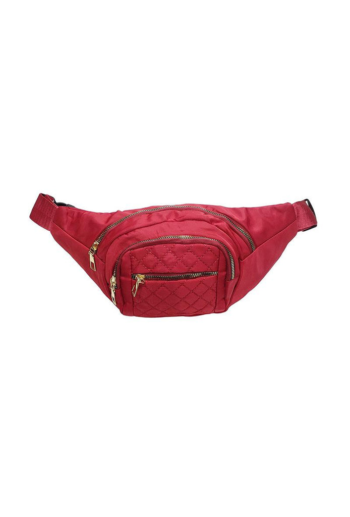 Women's Canvas Belt Bag Document Card Cash Money Holder Travel Holiday Bag image 0