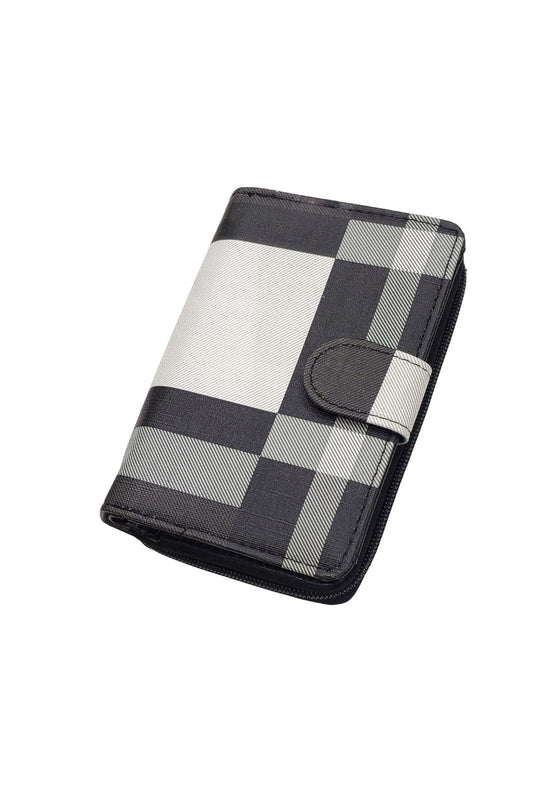 Ladies Womens Purse Large Square Coin Card Wallet Big Boxes Stud Wallet Bag image 0