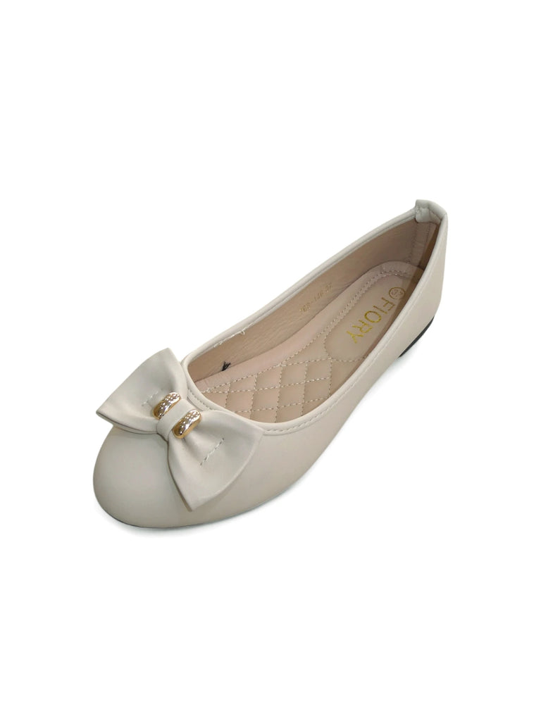 Ladies Flat Ballerina Shoes image 2