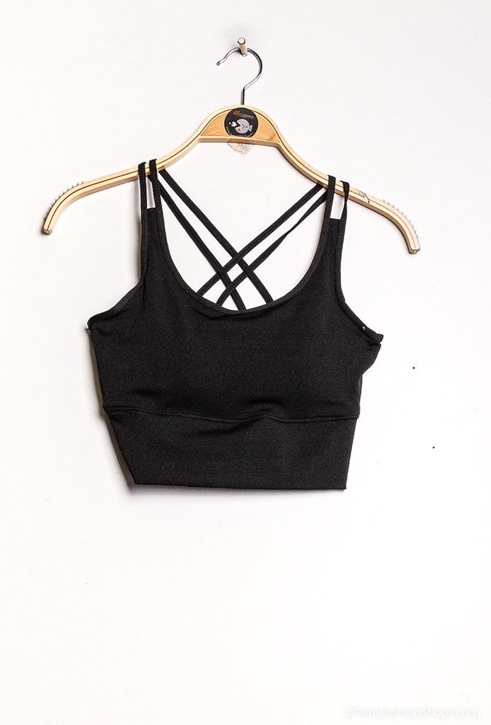 Ladies Sports Bra Comfortable Padded Performance Vest Top Gym Activewear Bra Top image 4