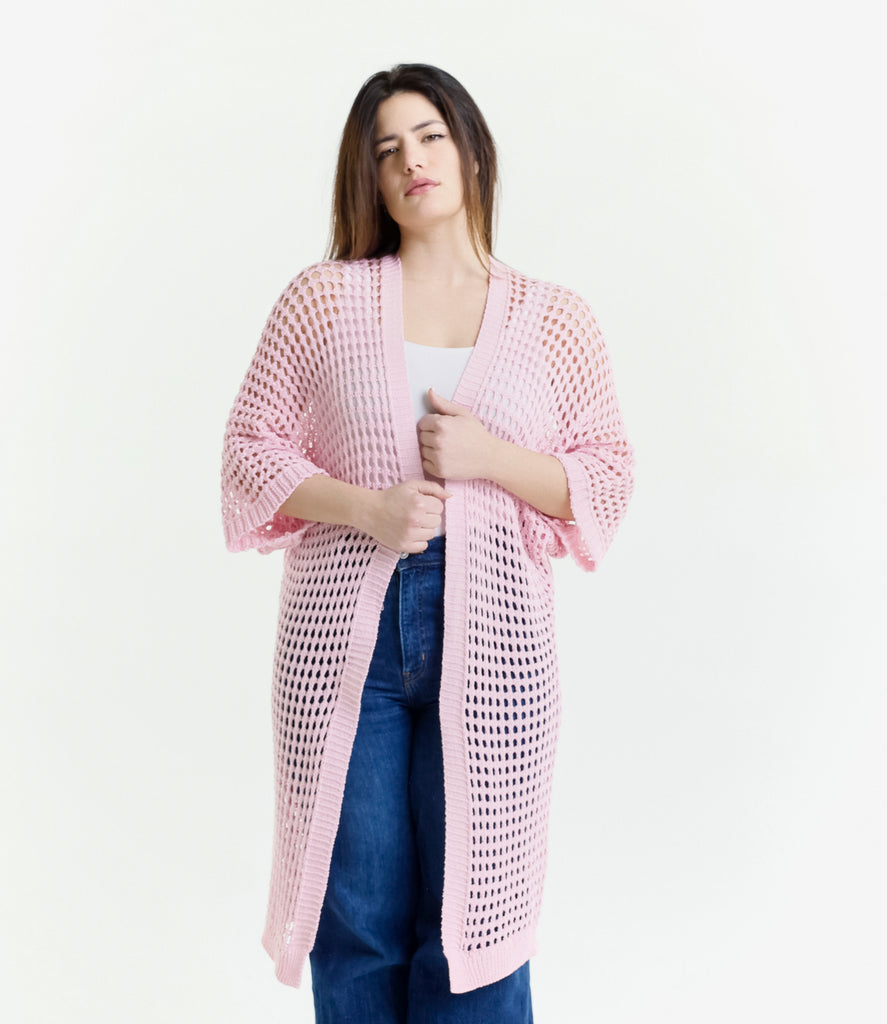 Ladies Long Cardigan Assorted Colors Wholesale Prices image 1