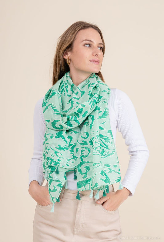 High Quality Women Printed Scarf Wrap Ladies Stole Women's Scarves Lightweight image 1