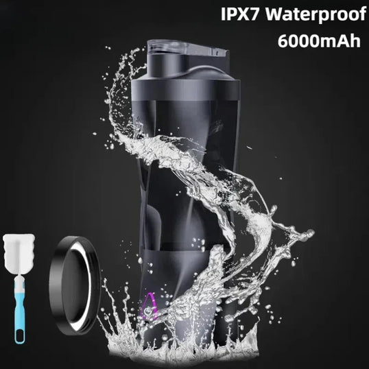 Electric Portable Juicer Fresh Fruit Mixer 700ML Multifunctional USB Rechargeable Shakes Smoothie Blender Outdoor Mixing Cup