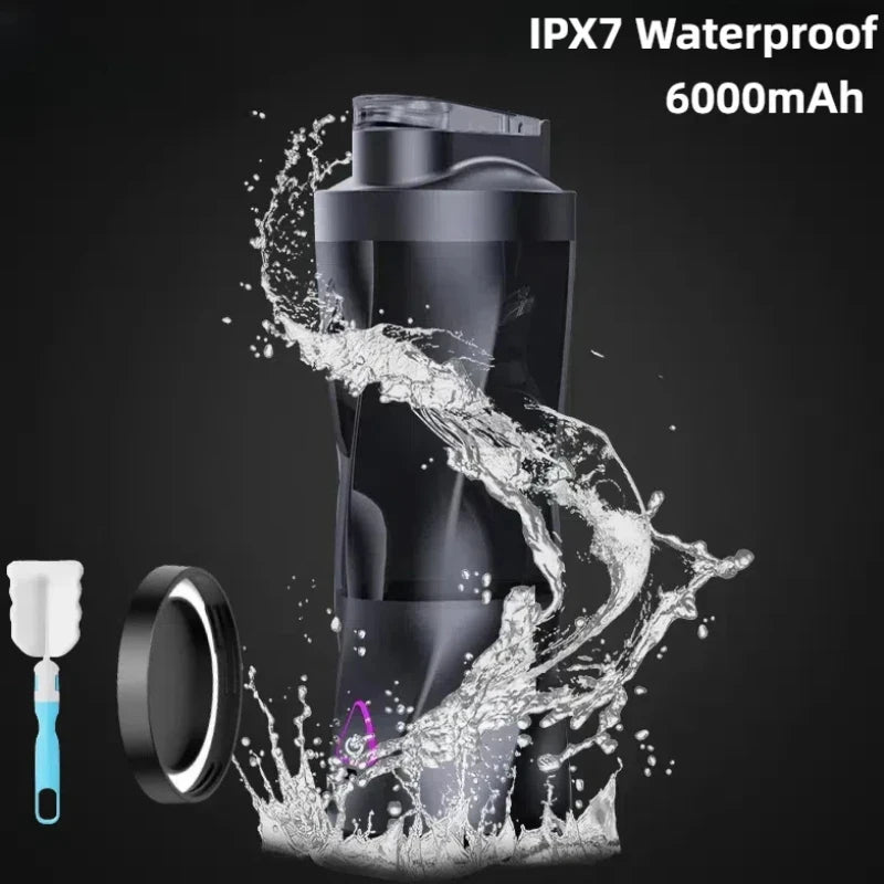 Electric Portable Juicer Fresh Fruit Mixer 700ML Multifunctional USB Rechargeable Shakes Smoothie Blender Outdoor Mixing Cup