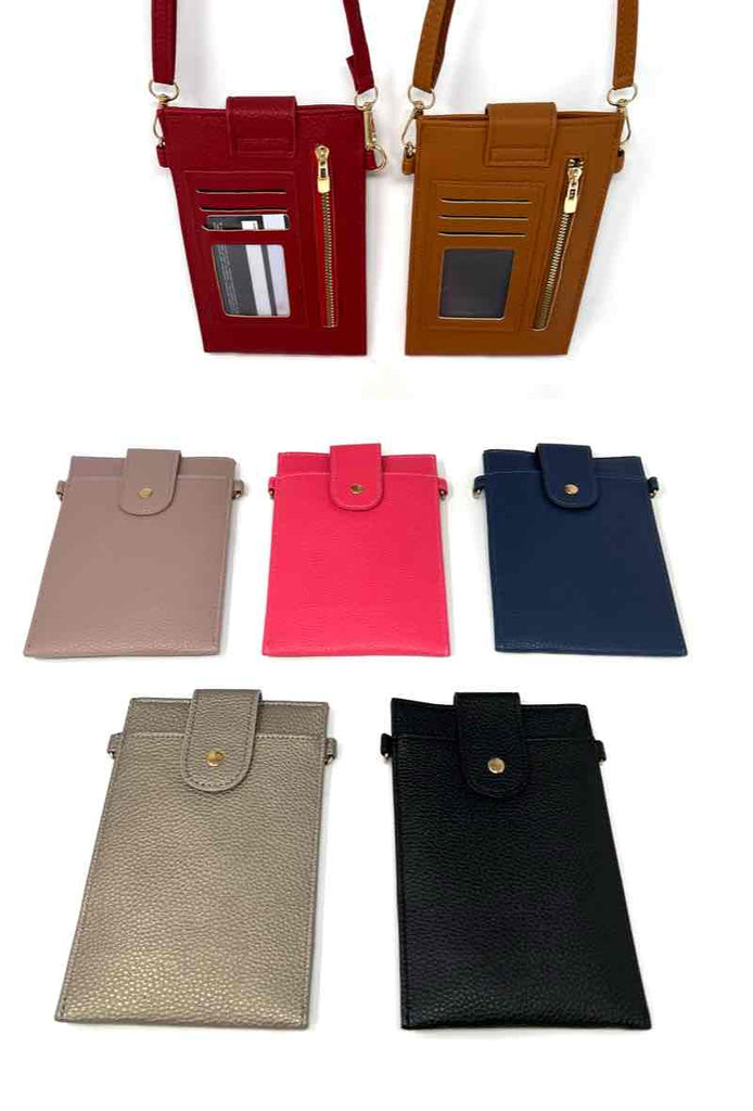 Unisex Crossbody Shoulder Bag Phone Credit Card Money Small Purse Wallet image 1