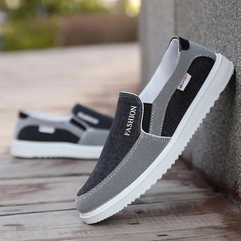Summer Men Shoes Lightweight Casual Men Flats Non-Slip Men Loafers Fashion Male Drving Shoes Slip On Shoes