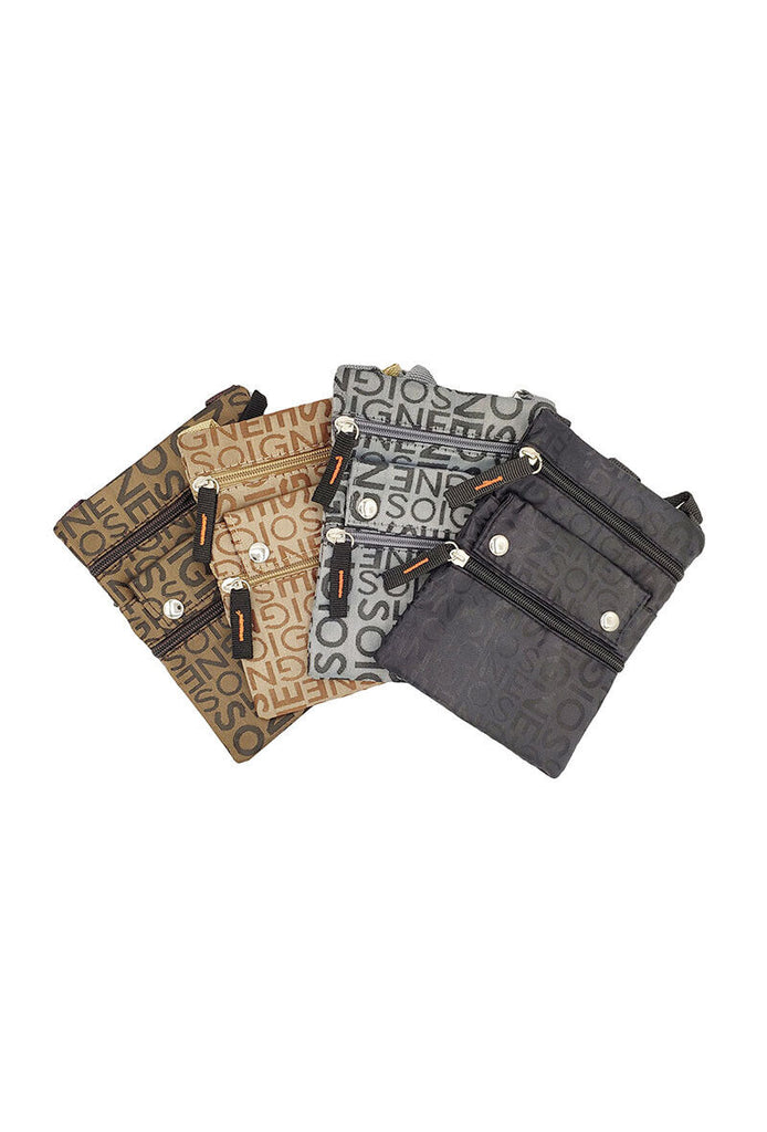 Unisex Messenger Bag Small Cross Body Shoulder Utility Black Travel Work Bag image 1