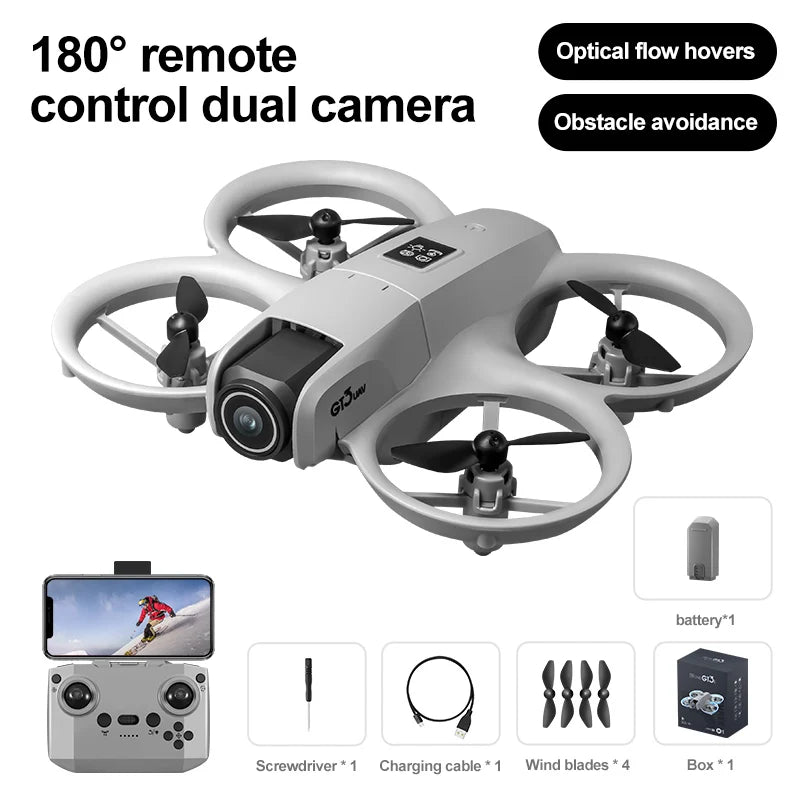 GT3 Max Drone 8K 5G GPS Professional HD Aerial Photography Remote Control Aircraft HD Dual Camera Quadcopter Toy UAV