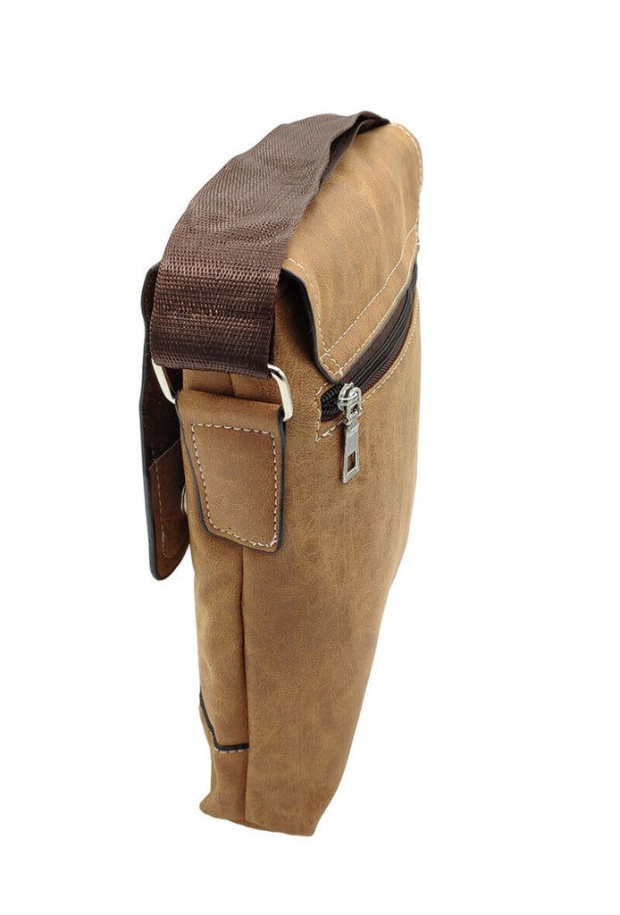 Unisex PVC Flap Shoulder Bag Stylish Holiday Travel Bag Card Coin Utility Holder image 5