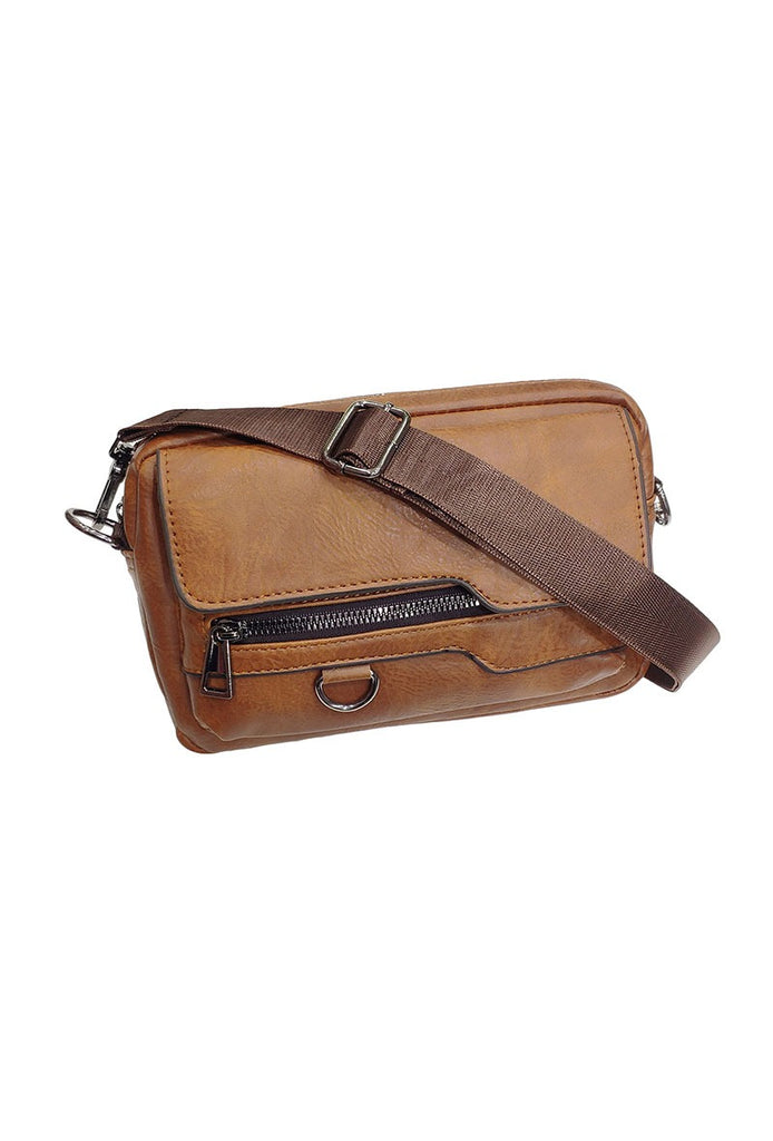 Men's Shoulder Bag Stylish Design Multi Pockets image 1