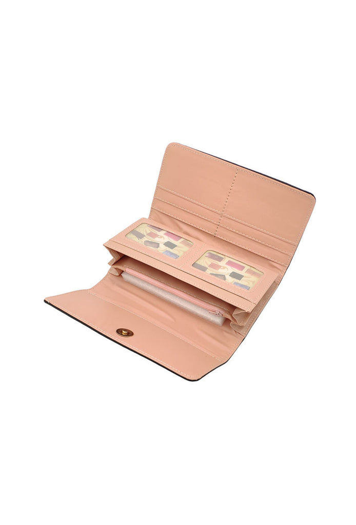 Ladies Womens Purse Large Fancy Coin Card Cash Wallet Flap Clutch Wallet Bag image 2