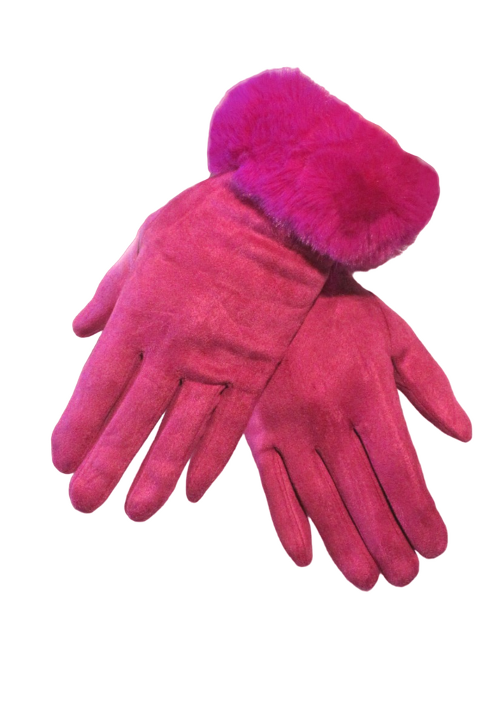 Women's Gloves Fur Touchscreen Soft Glove Thick Warm Winter Gloves image 3