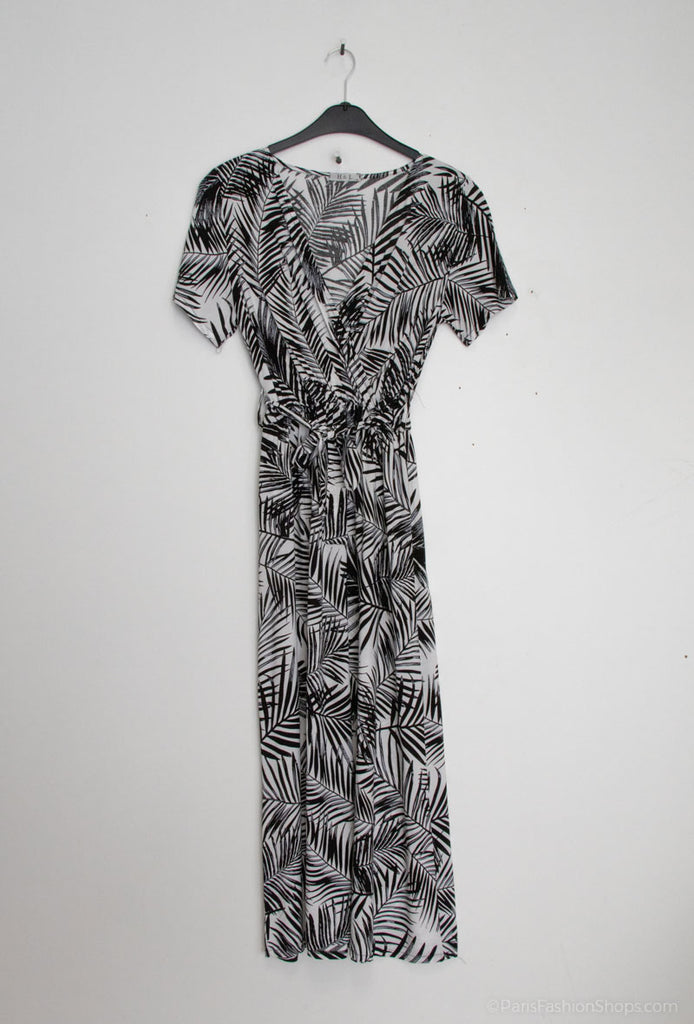 Printed wrap dress image 3