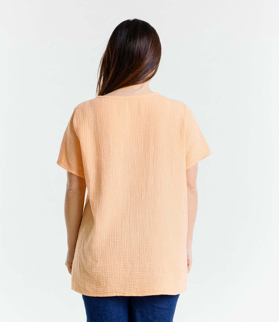 Ladies Daisy Cotton T Shirt Assorted Colors Wholesale Prices image 3