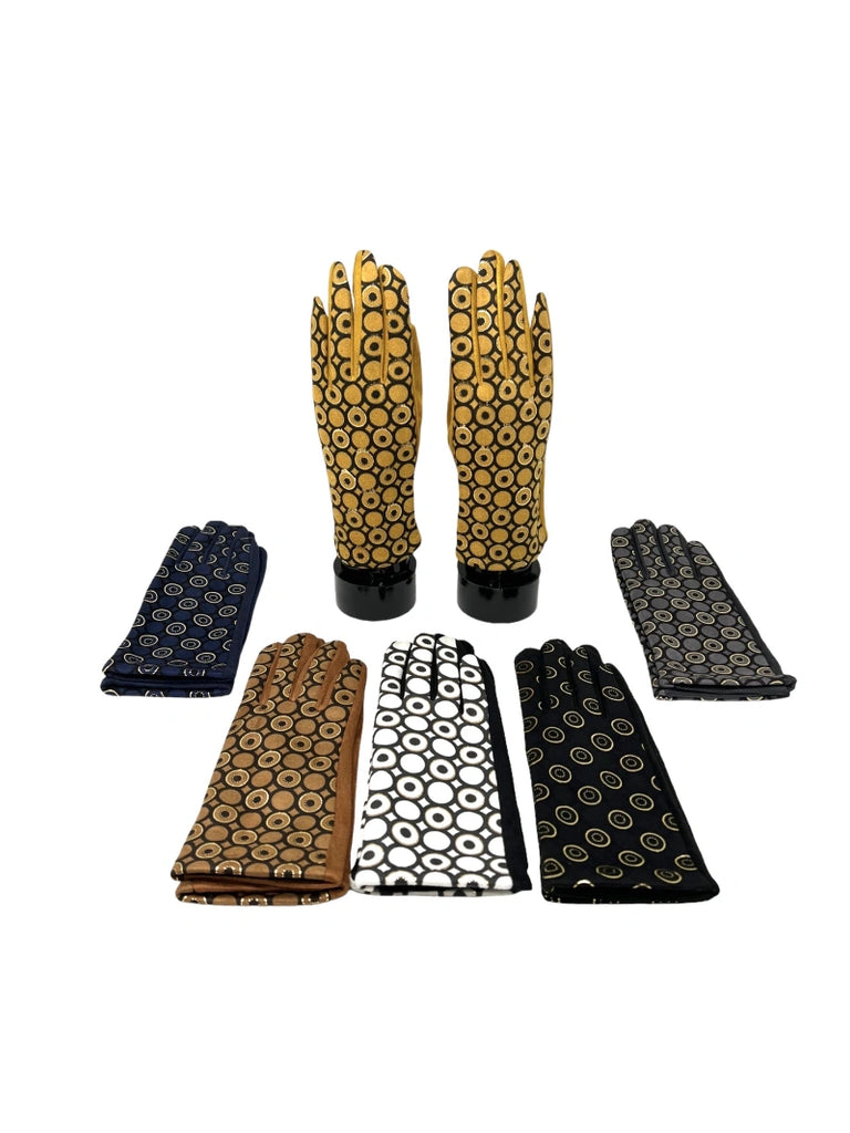 Women touch gloves Fur Lining Extra Warm - Art image 1