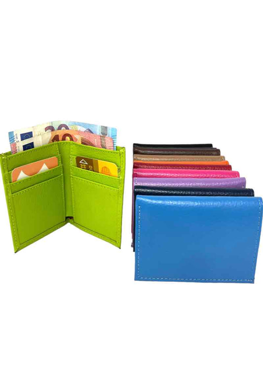 Card holder Leather Cash compartment - 6 cards holders - Small prices GUARANTEED image 0