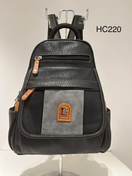 Ladies Black Shoulder Backpack Travel Bags image 0