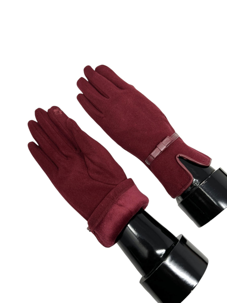 Winter Gloves Women Ladies Warm Thick Fleece Lined Thermal Finger Touch Screen image 1