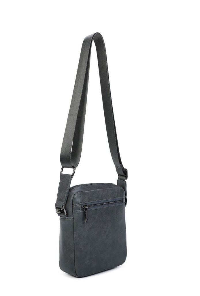 Men's Messenger Bag Cross Body Shoulder Utility Pouch Travel Work Holiday Bag image 9