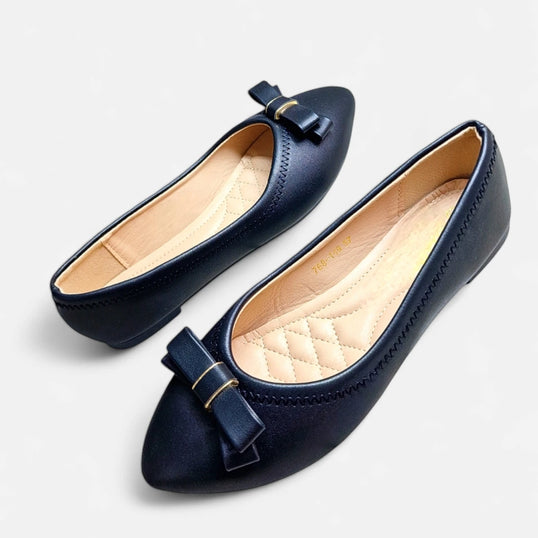 Womens Ballerinas Black image 0