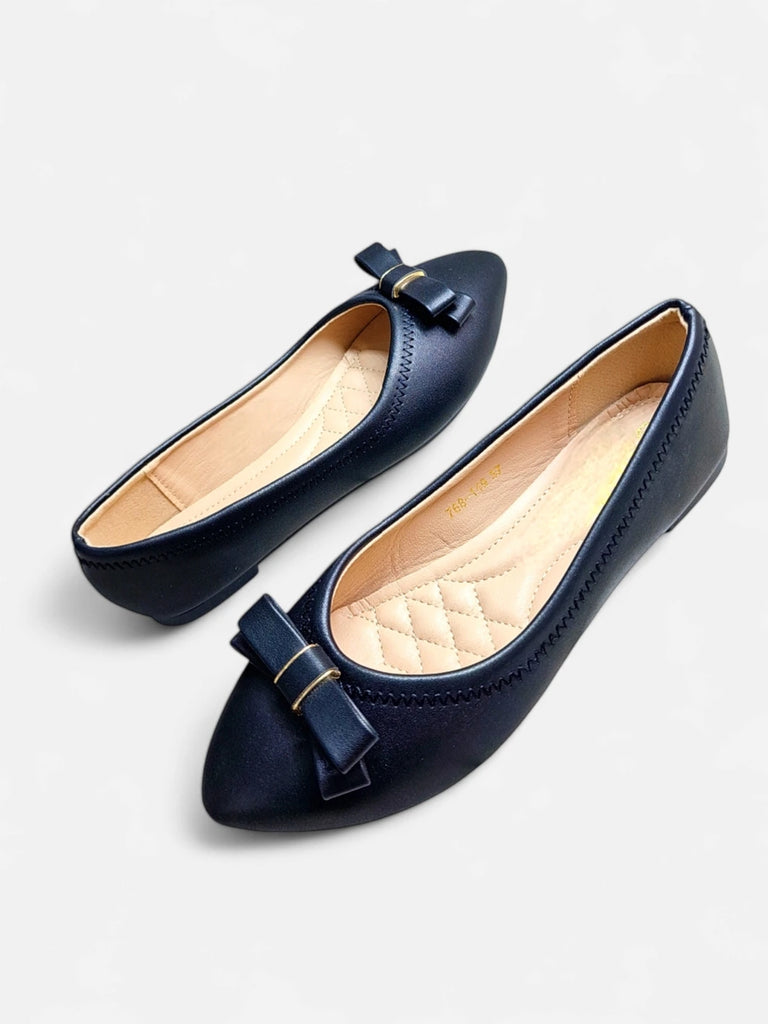 Womens Ballerinas Black image 0