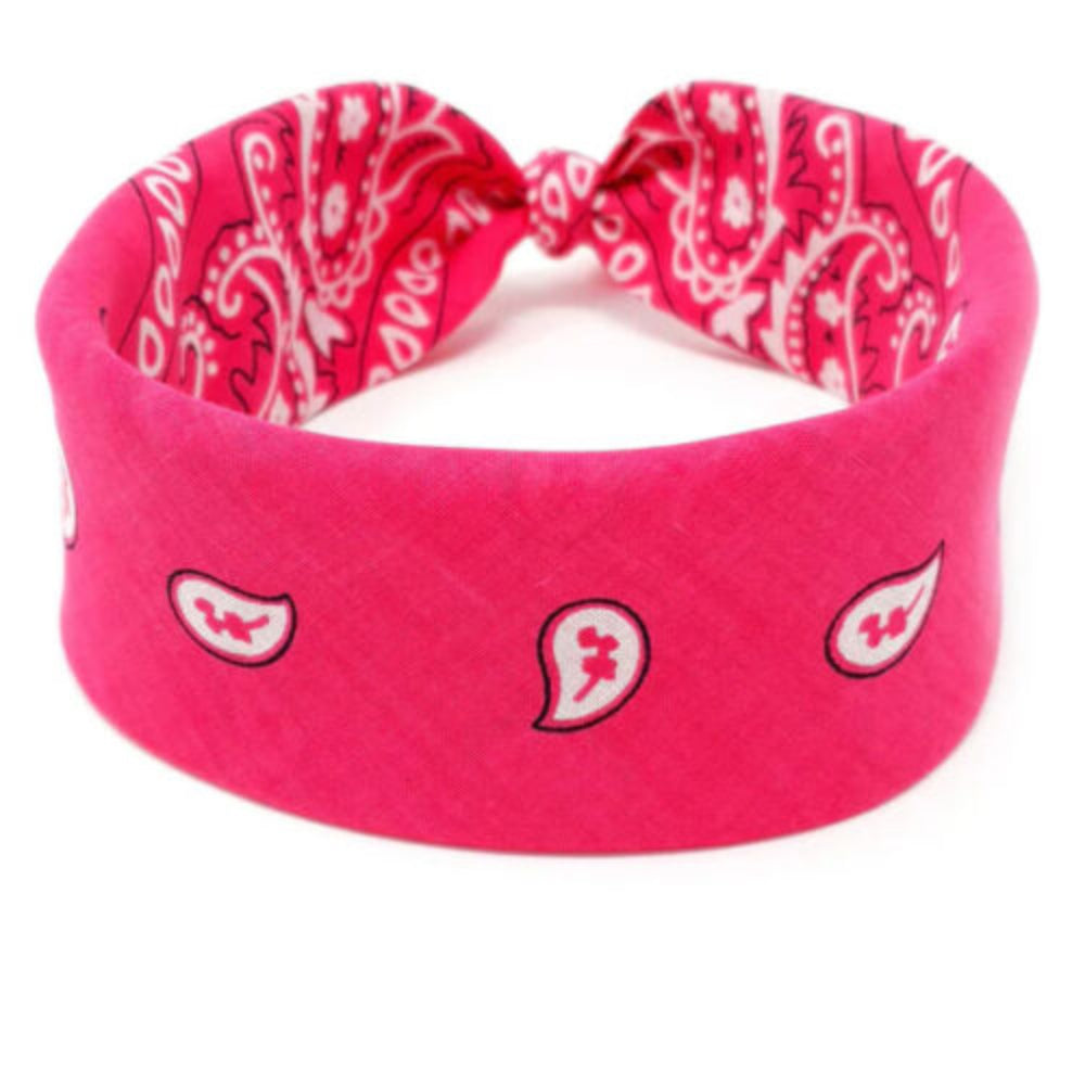 Paisley Cotton Bandana Head Wrap Neck Scarf Face Shield Head Wrist Band Beanie image 4