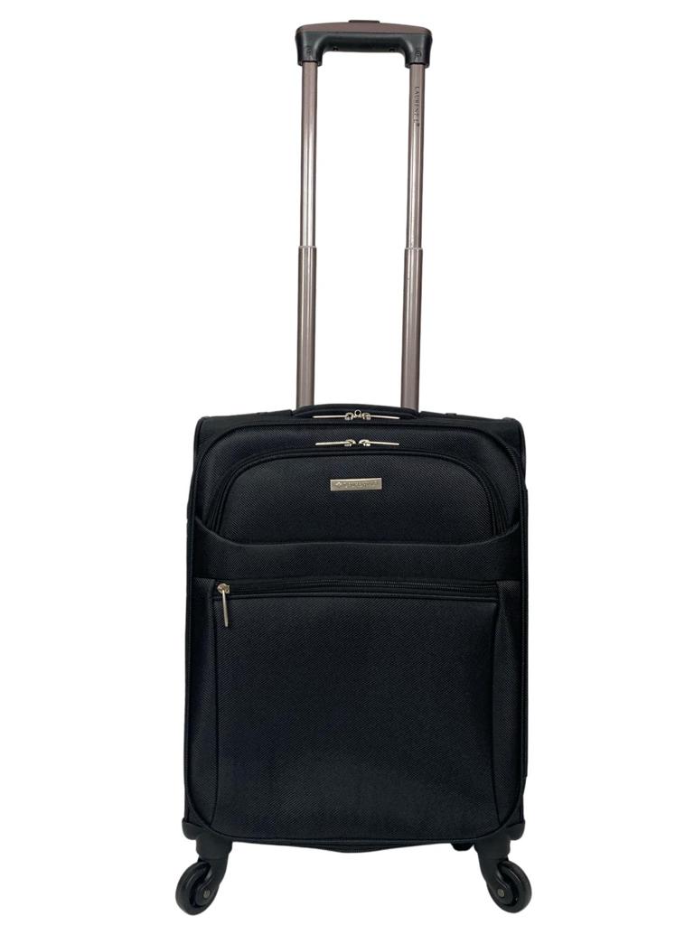 Cabin Size Hand Luggage Suitcase Weekend Travel Holiday Bag Trolley 4 Wheel Bag image 3