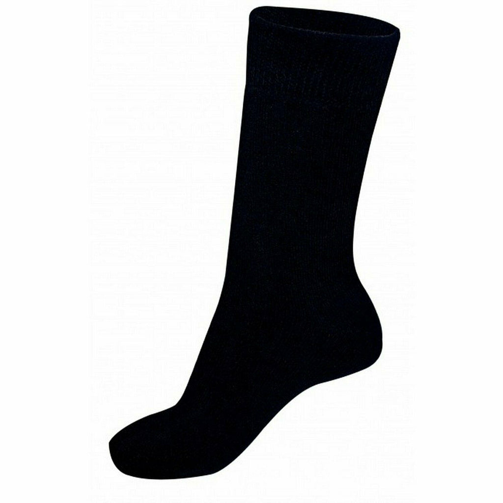 3 Pairs Ladies Black Socks Regular Work Office Comfortable Socks Size UK 4-7 image 1