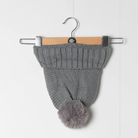 Fauxfur pompon cap Extra Warm - Large Hair Size - Unisex image 1