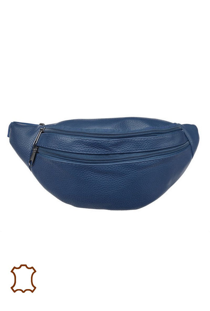 Real Leather Bumbag Waist Belt Pouch Work Office Holiday Travel Festival Bag image 1