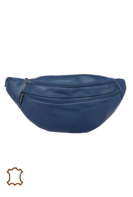 Real Leather Bumbag Waist Belt Pouch Work Office Holiday Travel Festival Bag image 1