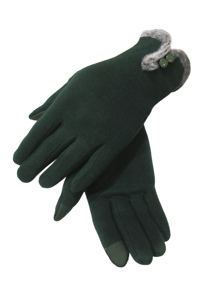 Women Touch Screen Winter Gloves Fleece Thick Warm Comfy Soft Fur Lined Thermal image 3