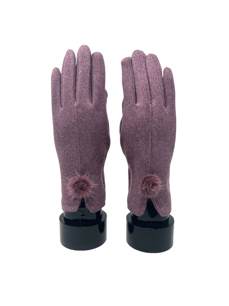 Women touch gloves Pompom image 0