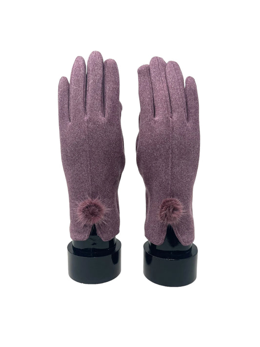 Women touch gloves Pompom image 0