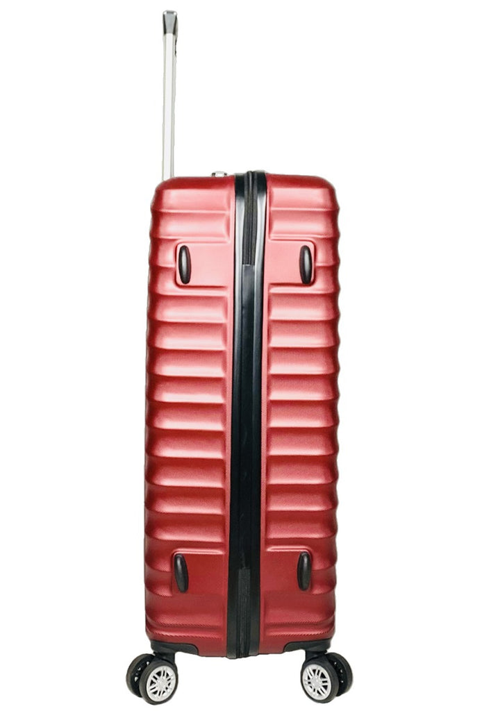 3 Suitcases ABS Set Lightweight Travel Bag Multi Pockets Luggage 4 Wheels image 2