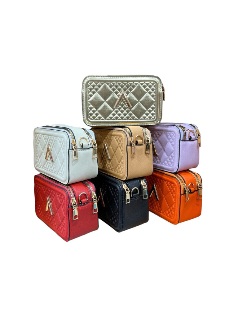 Ladies Quilted Crossbody Bag Party Travel Stylish Shoulder Handbag Trendy Purse image 2