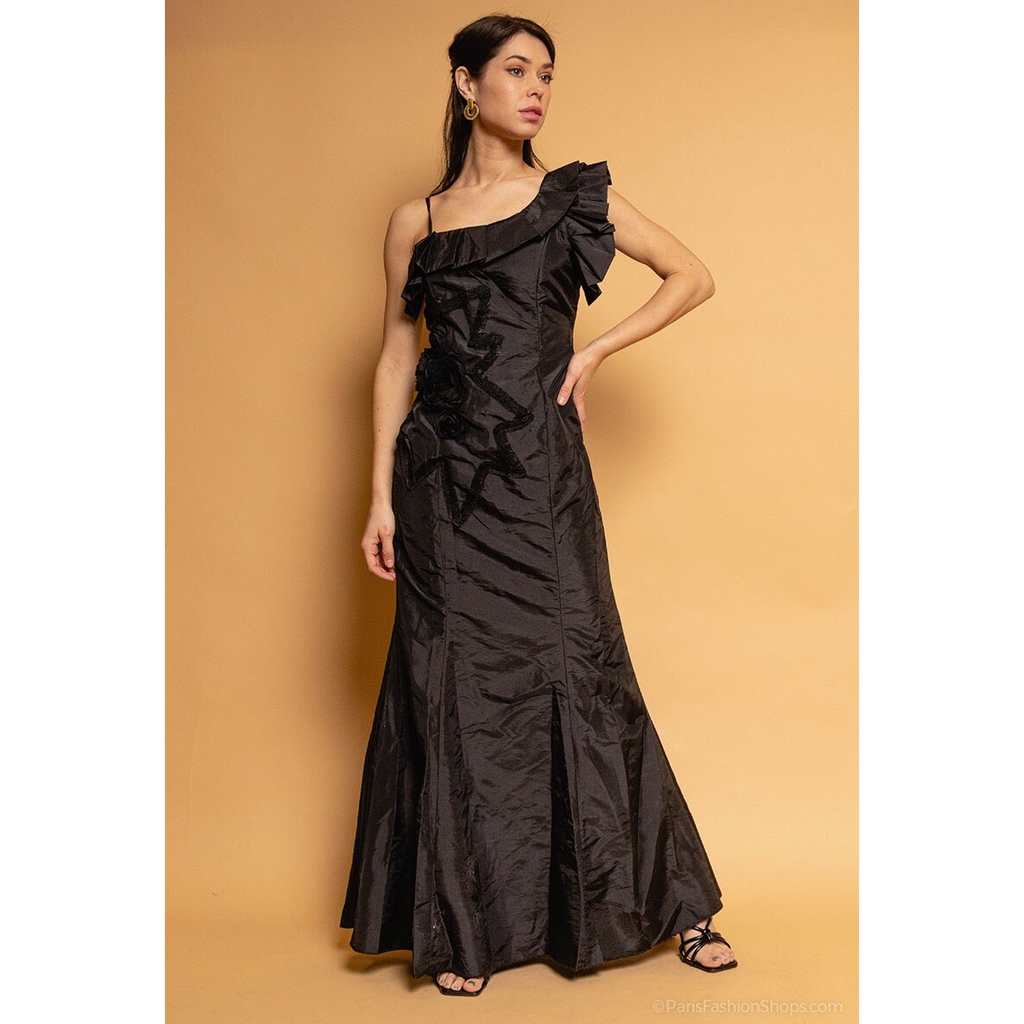 Ladies Party Evening  Black Dress Wholesale Prices image 0