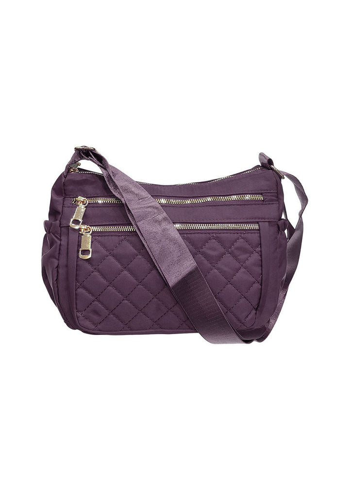 Women Check Shoulder Bag Stylish Comfortable Travel Party Outdoor Bags image 3