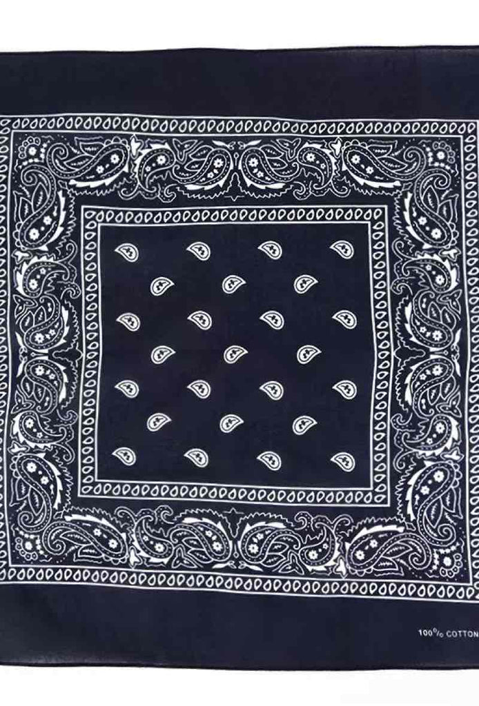 Bandana Paisley Cotton Bandana Head Wrap Neck Scarf Face Shield Head Wrist Band image 8