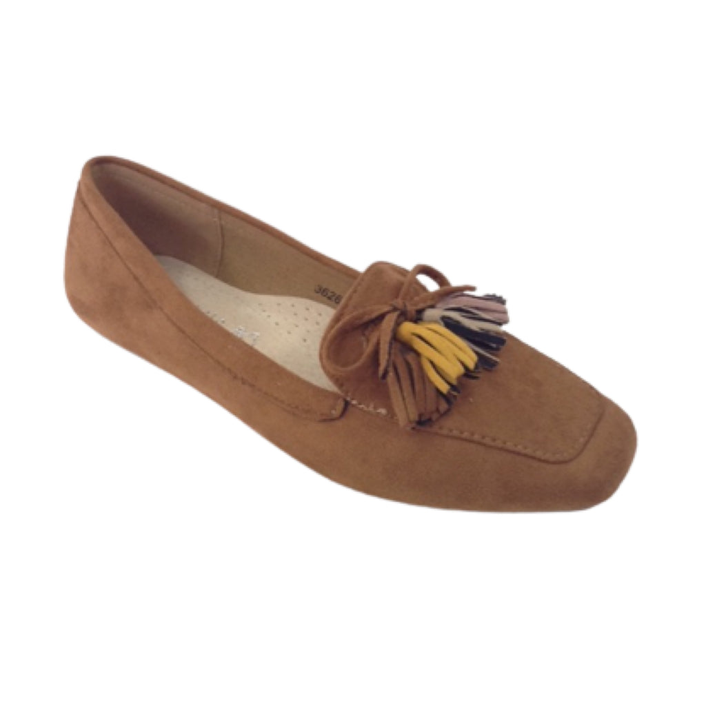 Womens Loafers Slip On Moccasins Casual Flat Shoes Office Driving Work Shoes image 1