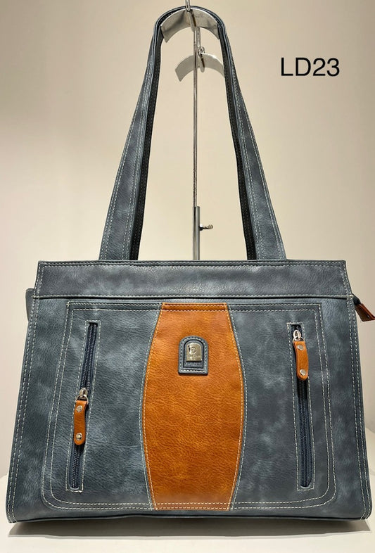 Women's Blue Shoulder Bag Stylish Party Comfortable Bags Travel Outdoor Bags image 0