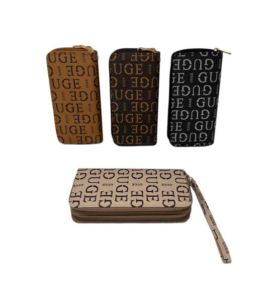 Ladies Women Double Compartment Wallet Purse Money Coins Organiser Clutch Purse image 1