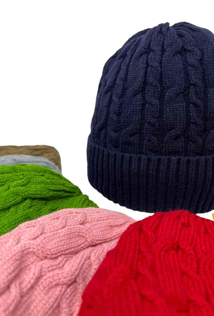 Unisex Hat Interior Fur Extra Warm Soft Stylish Winter Beanies Comfortable Cap image 3