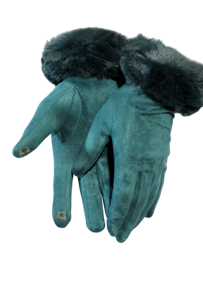 Women's Gloves Fur Touchscreen Soft Glove Thick Warm Winter Gloves image 4